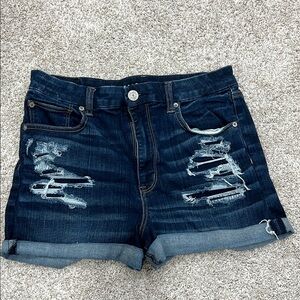 American Eagle Distressed Denim Shorts